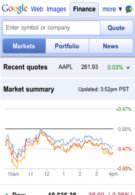 Google Finance goes mobile friendly across all platforms