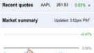 Google Finance goes mobile friendly across all platforms