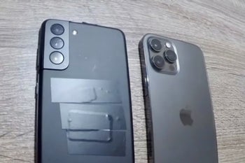 Unreleased Galaxy S21+ 5G gets compared to iPhone 12 Pro Max in leaked video