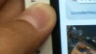 Samsung Galaxy Tab CDMA version snapped