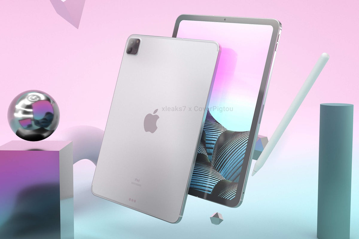 Leaked iPad Pro (2021) renders hint at familiar design, 5G ...