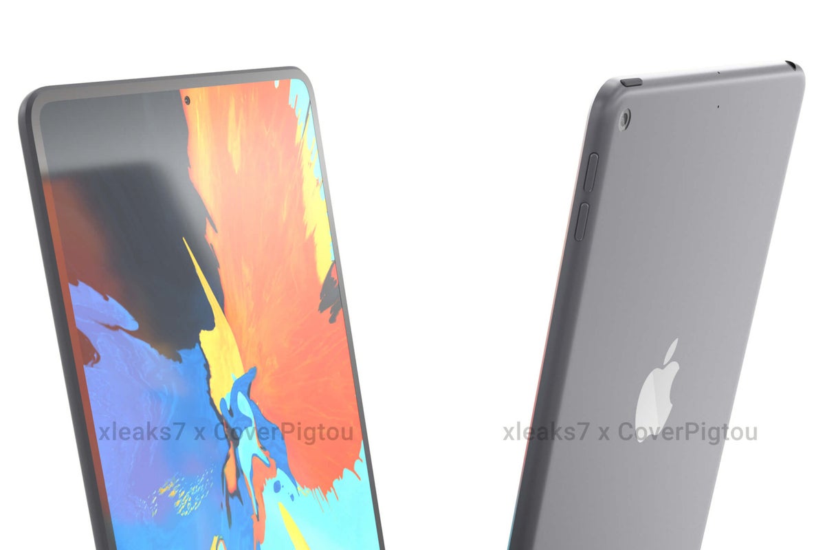 Sketchy iPad mini 6 leak points in the direction of the Touch ID camera with a punch hole