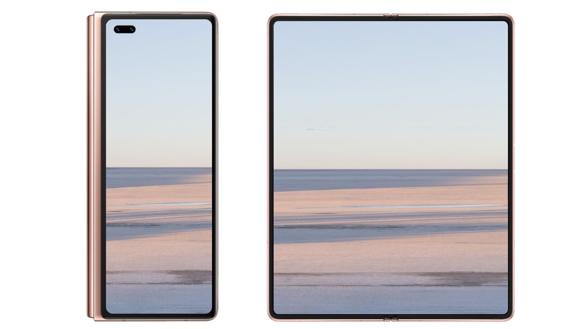 Huawei Mate X2 leak confirms inward folding screen, notchless design