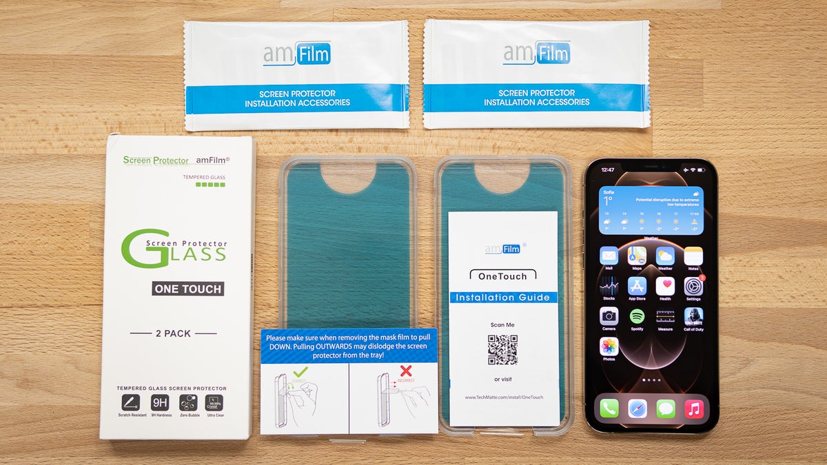 How to find the best screen protector? Tips with amFilm glass protectors for iPhone 12