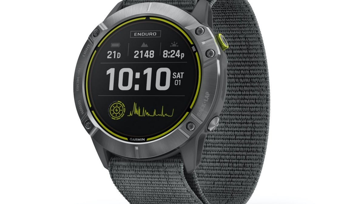 Garmin's newest smartwatch boasts a battery life of up to 65 days (!!!) -