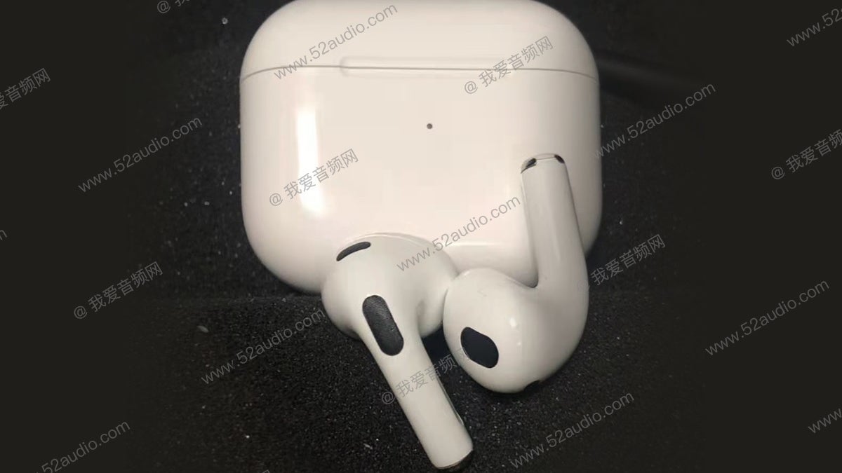 Third-gen AirPods new look allegedly appears in photos; ANC rumored to be included