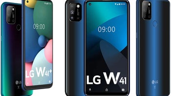 Three LG W41 phones are official with large screens and big batteries at a fair price