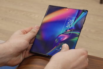Foldable phones, step back: Here comes a phone that expands on demand