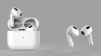 Leaked AirPods 3 renders and photos show off new design, lack of silicone tips