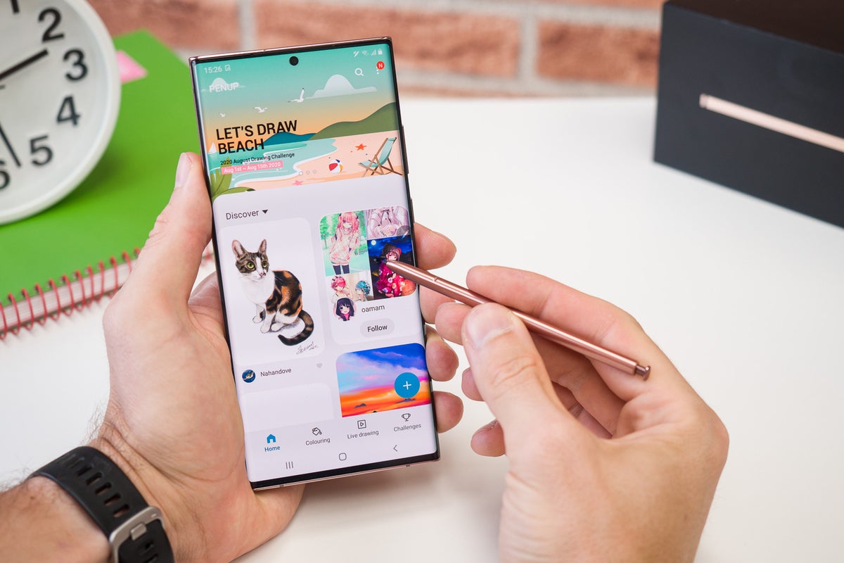 The Samsung Galaxy Note series will be available again next year