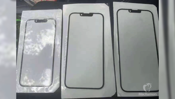 Alleged iPhone 13 5G glass panels show off rumored smaller notch