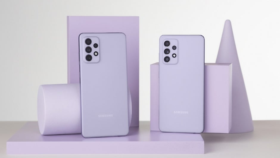 Here are the US preorder prices of Samsung's Galaxy A52, A72, and A32