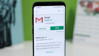 Updated Gmail for Android now includes animated swipe action