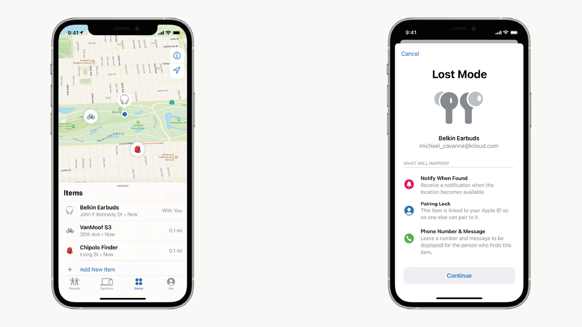 Your iPhone can now be used to find lost third-party products