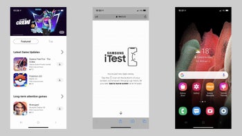 Samsung's iTest app turns your iPhone into an Android with Fortnite
