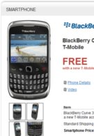 Wirefly prices the BlackBerry Curve 3G at free for new customers & $49.99 for upgrades