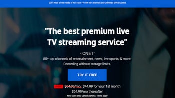 Lucky new customers get $20 off YouTube TV's subscription service