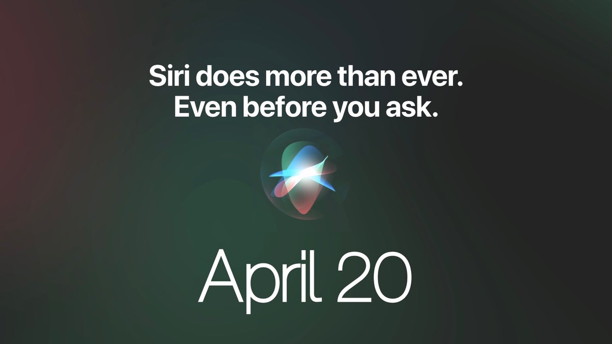 April 20 Apple event prematurely revealed by... Siri