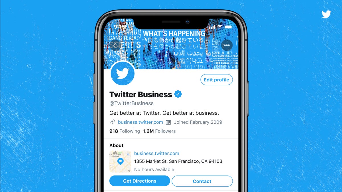 Twitter launches Professional Profiles for businesses