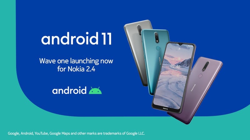 Nokia 2.4 receiving Android 11 update in the US