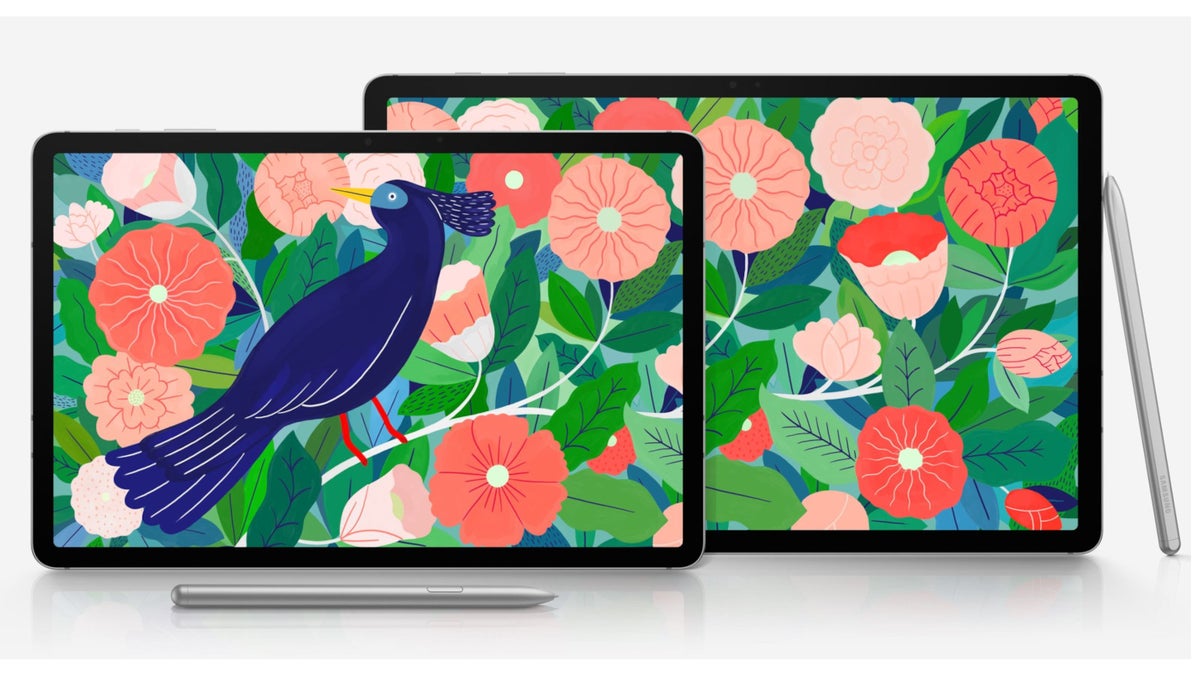 April update brings new features to Galaxy Tab S7, S7+