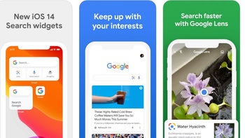 Update to iOS Google app makes it more like a browser than before