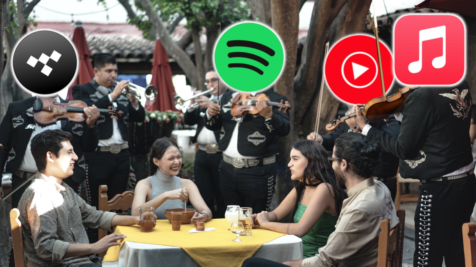tidal vs spotify vs apple music market share