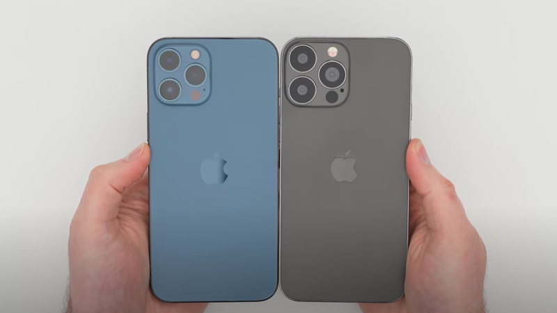 iPhone 13 Pro Max dummy handson video shows a sleeker