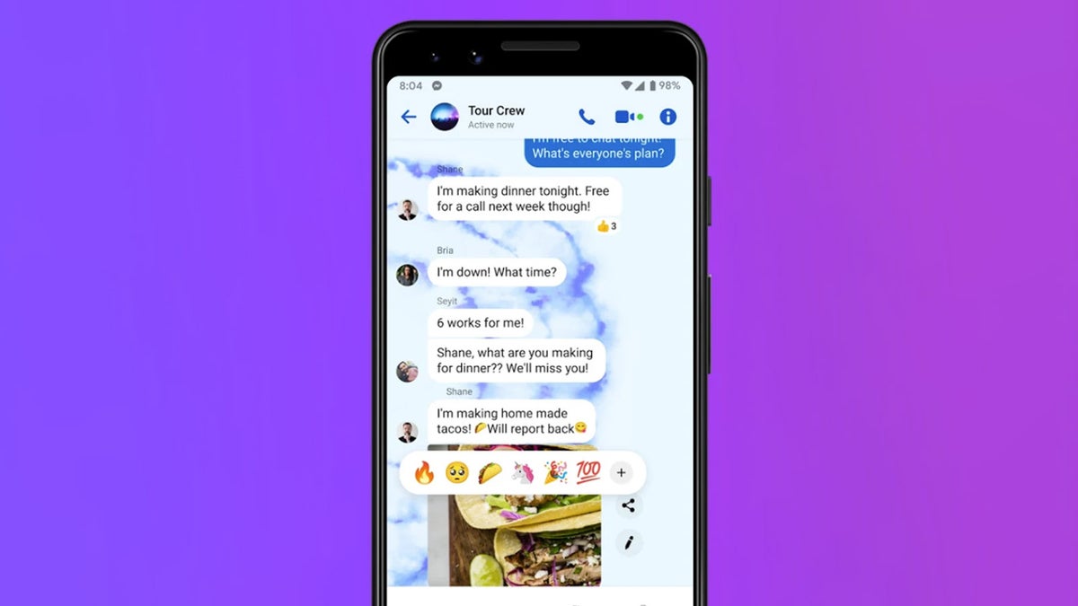 how to send a file through messenger