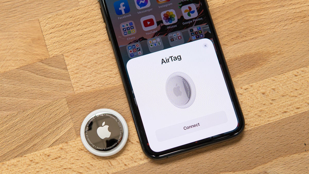 User tracks package with AirTag all across the UK
