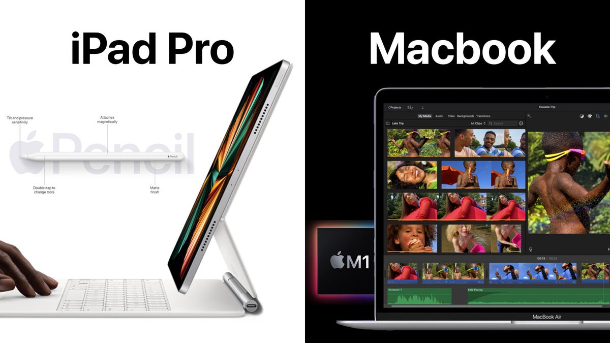 Ipad Pro 21 M1 Vs Macbook M1 What Are The Differences Phonearena