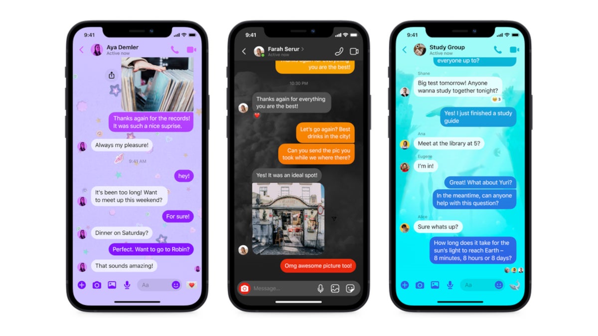 Facebook apporte trois nouvelles fonctionnalités à Messenger