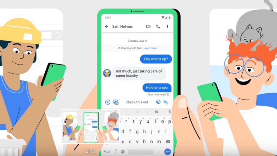 android messages app now offers encryption