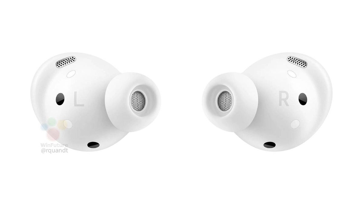Samsung Galaxy Buds Pro leak out in white color