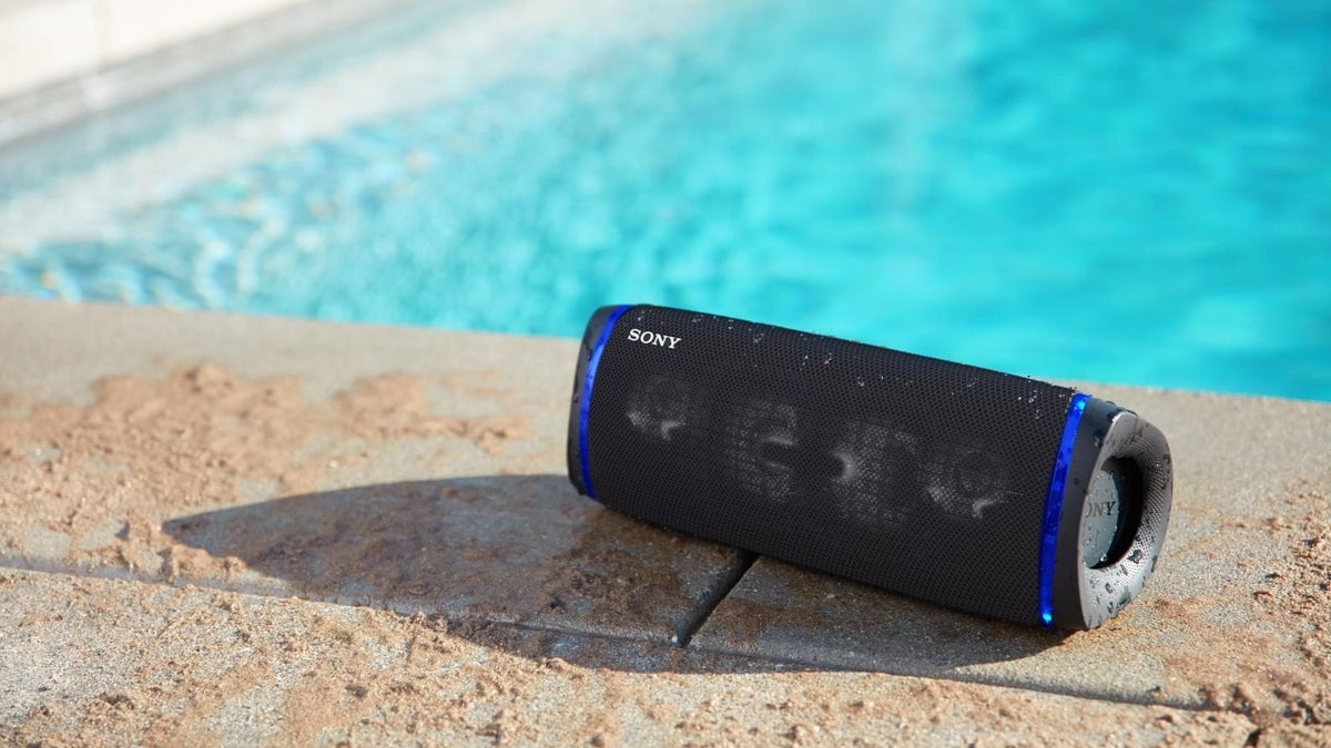 Bring the party anywhere you go with the Sony SRS-XB43 Portable Bluetooth Speaker