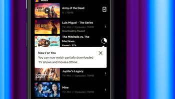You can now watch partially downloaded shows on Netflix (only on Android)