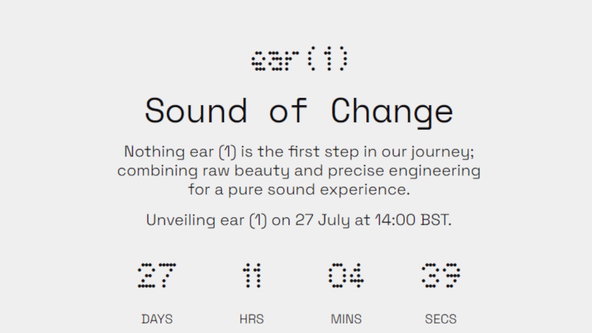 OnePlus co-founder's venture to unveil new Nothing wireless earbuds on July 27