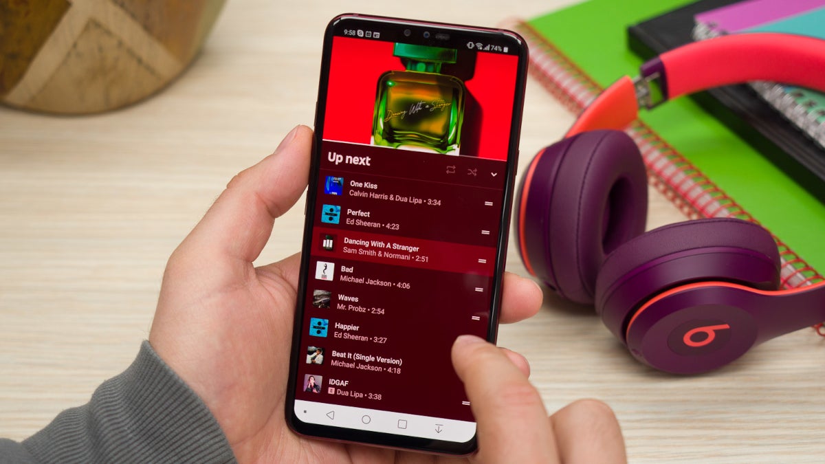 Google Performing A B Test For New Youtube Music In Library Search Feature Phonearena