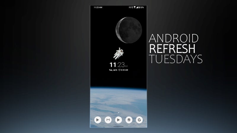 Android Refresh Tuesdays – Space theme