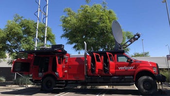 Verizon outs 5G-beaming THOR F650 truck for first responders
