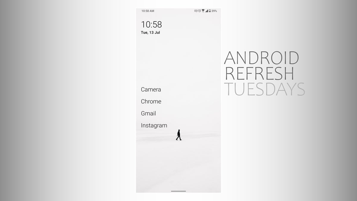 Android Refresh Tuesdays – Minimalist theme