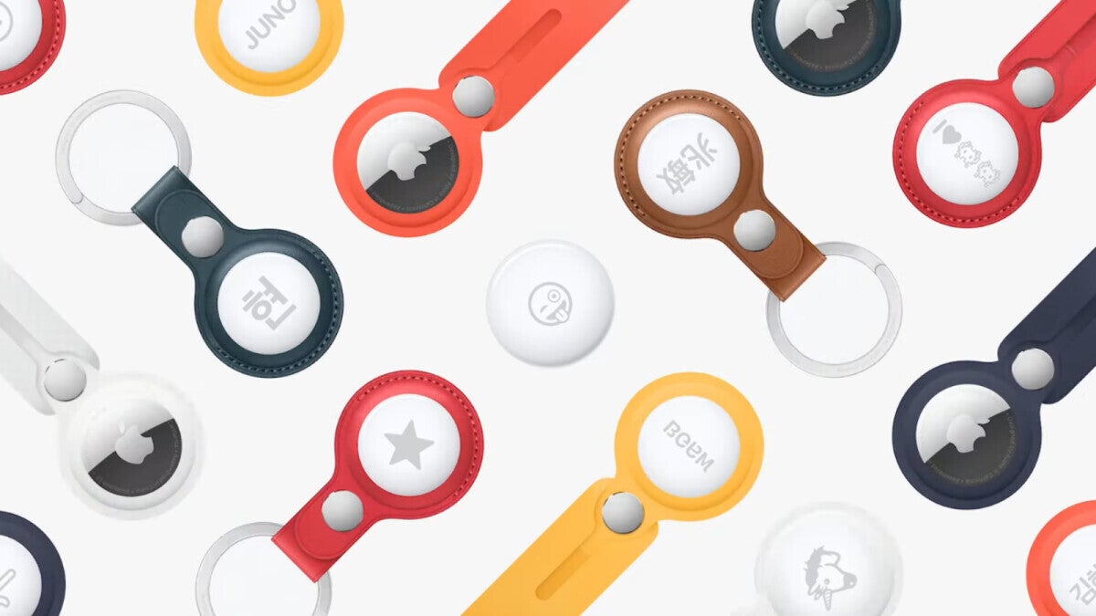 The Apple AirTag keyring and leather loop are now available in new fashionable colors