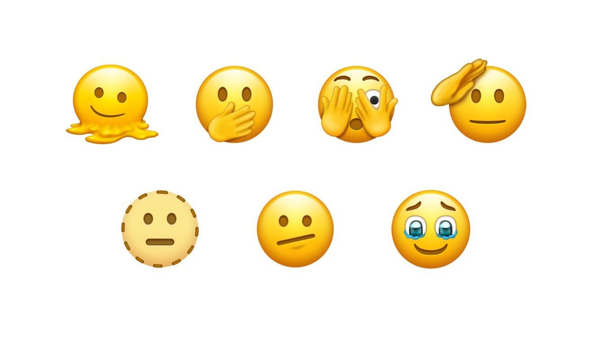 Next Emojis Will Include Melting Face, Biting Lip, Heart Hands