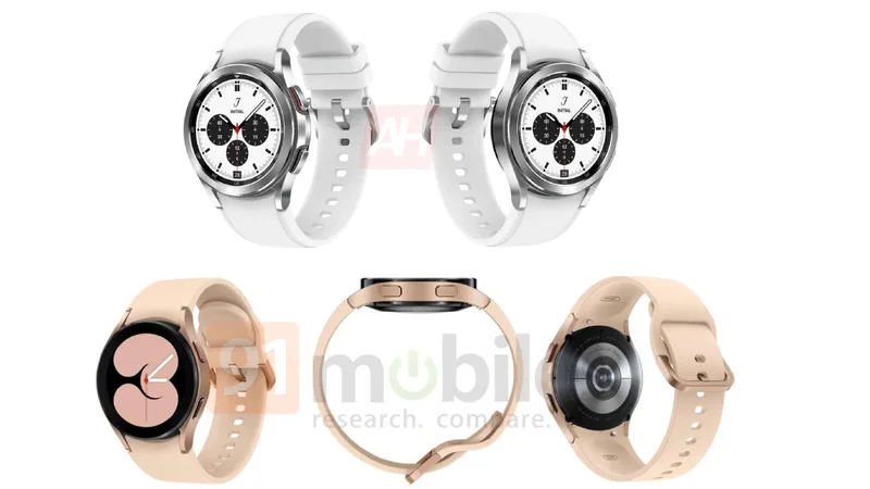 Leak indicates Galaxy Watch 4 and Classic are basically the same watch with different exteriors