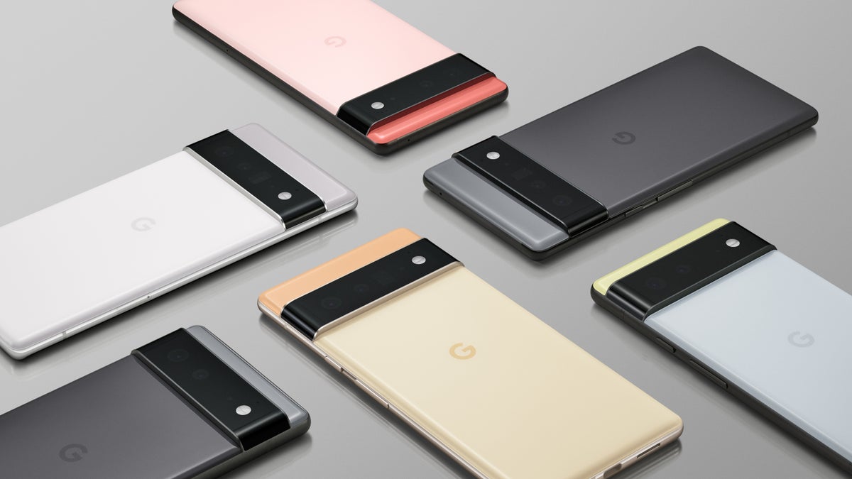 Pixel 6 and Pixel 6 Pro colors: all the official colors
