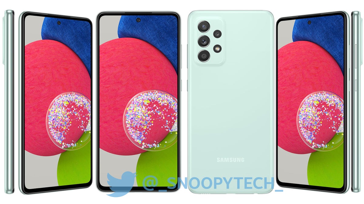 Samsung Galaxy A52s high-res renders leak ahead of launch