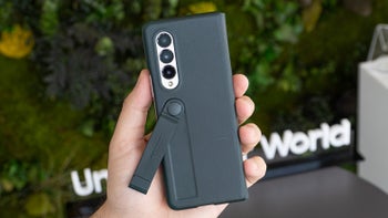 Ultra Slim and Kickstand Flip Phone Case for Galaxy Z Fold 3 2021 Case 10 Cent Z Fold 3 Case Silvery 
