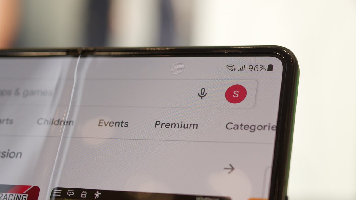 Galaxy Z Fold 3 under-display camera explained
