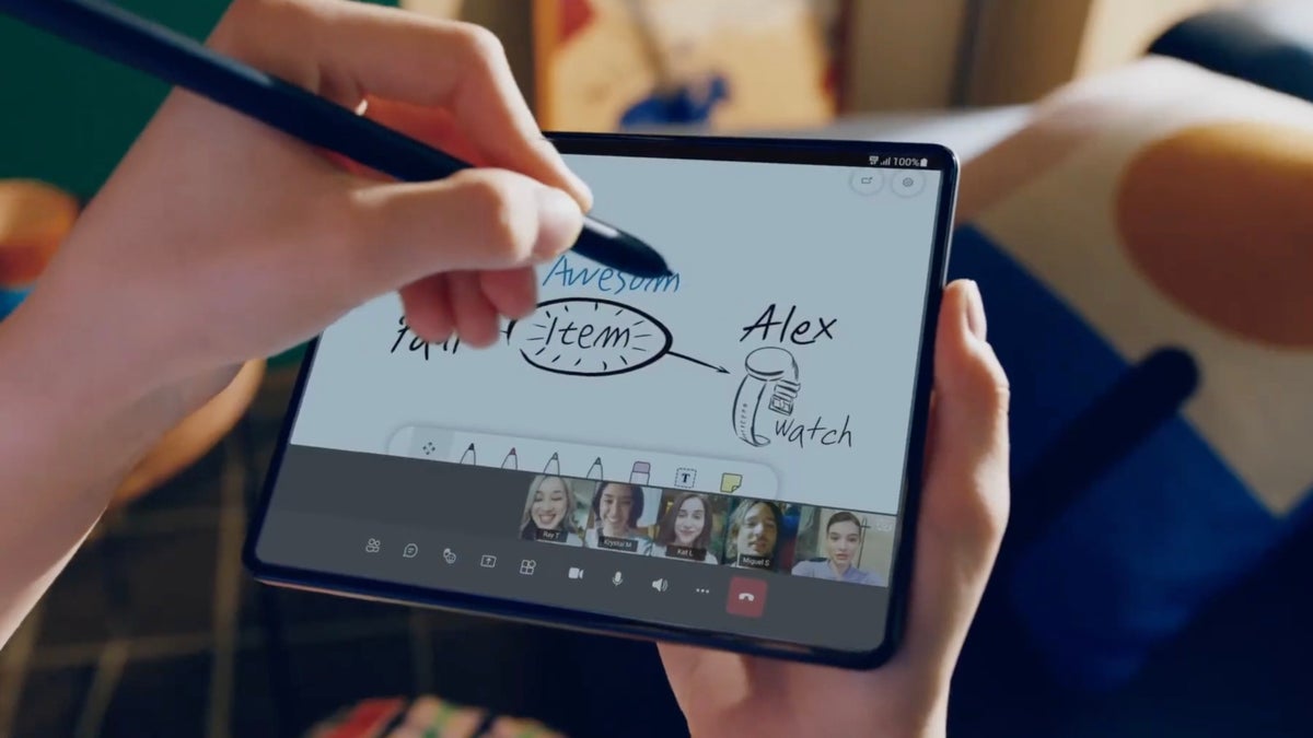 S Pen on Galaxy Z Fold 3 5G: how does it work, what is it used for?