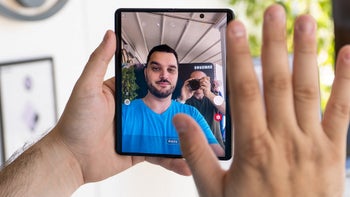 First Galaxy Z Fold 3 under-display camera selfie samples: 4MP unleashed